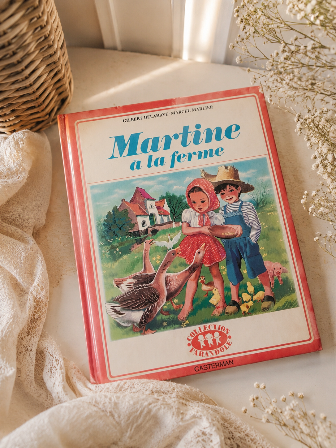 Livre Martine à la ferme - 1954