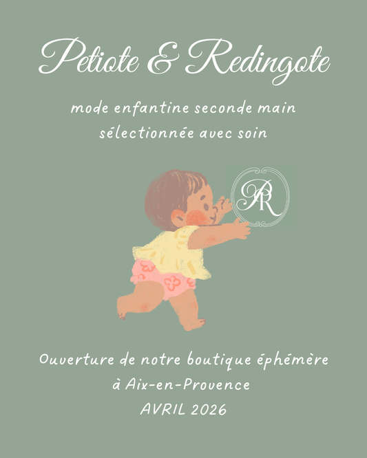 Petiote et Redingote à Aix-en-Provence : retour sur notre pop-up d’avril 2026
