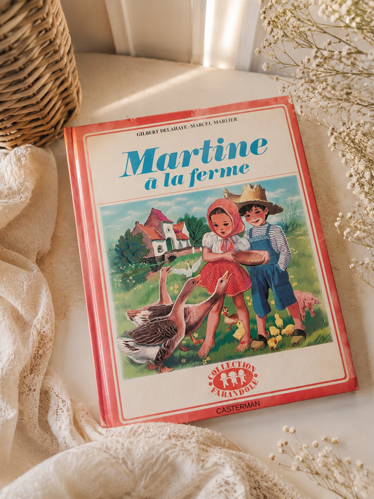 Livre Martine à la ferme - 1954